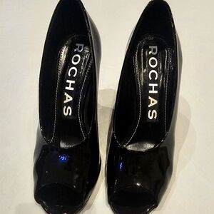 Rochas Patent Leather Pumps (Size 10)